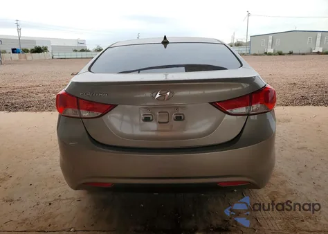 2013 Hyundai Elantra Gls z USA, uszkodzony, nr VIN 5NPDH4AE0DH253260